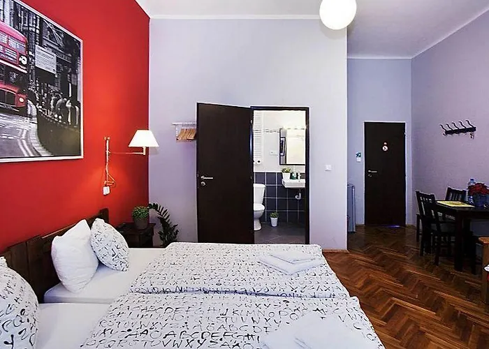 Lägenhetshotell Central Station Studios Prag